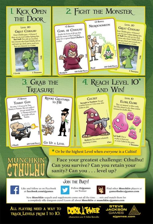 Cartas Munchkin Cthulhu