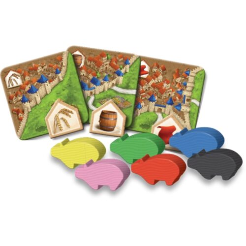 Cerdo Carcassonne Constructores y Comerciantes