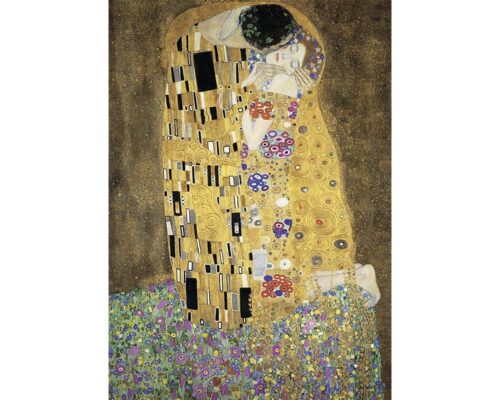 Rompecabezas Klimt: El Beso - Imagen 2