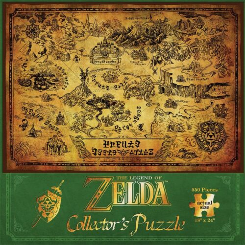 Rompecabezas The Legend of Zelda. Hyrule Map