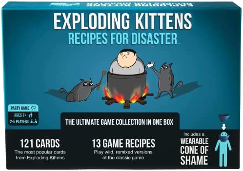 Asmodee Exploding Kittens: Recipes For Disaster + Edizione 2 Giocatori, Gioco Da Tavolo