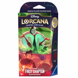 Disney Lorcana.The First Chapter Starter Deck: Emerald/Ruby