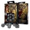 Dados Steampunk Clockwork Caramel/White
